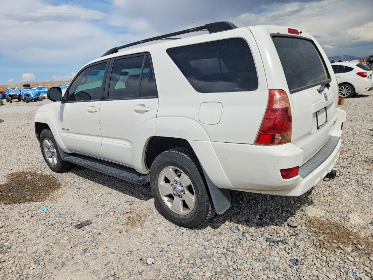 2005 Toyota 4runner Sr5 White vin: JTEBU14RX50074749