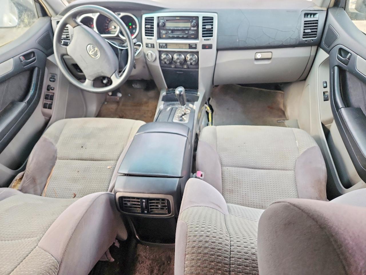 2005 Toyota 4runner Sr5 Silver vin: JTEBU14RX58041932