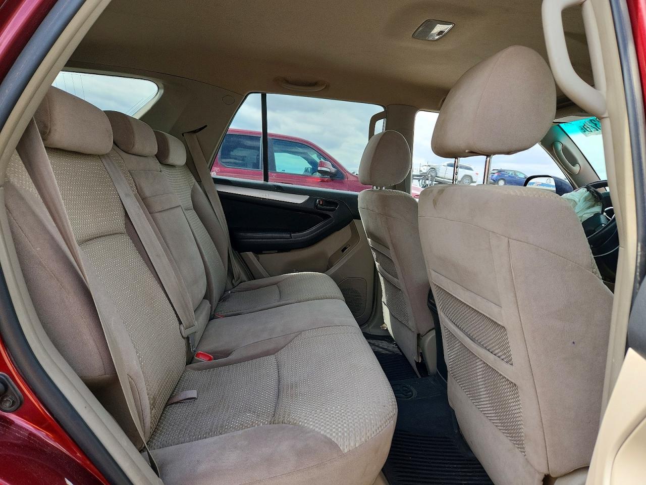2005 Toyota 4 Runner Red vin: JTEBU14RX58048833