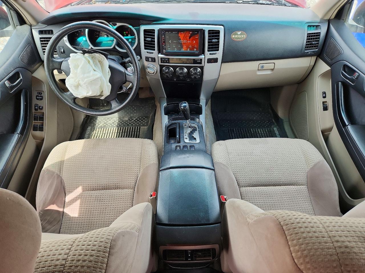 2005 Toyota 4 Runner Red vin: JTEBU14RX58048833