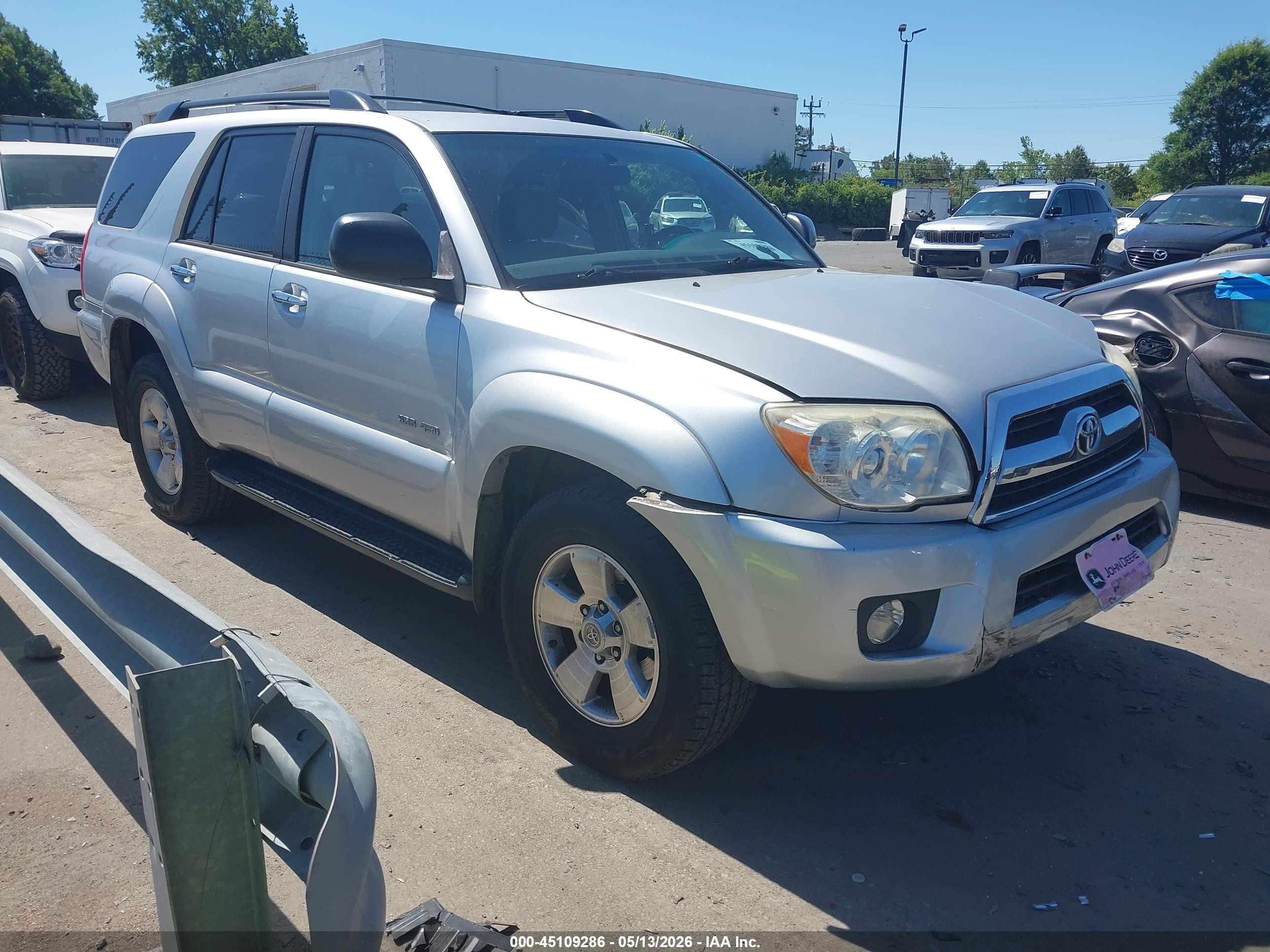 2006 Toyota 4runner Sr5 Серебряный vin: JTEBU14RX60083789