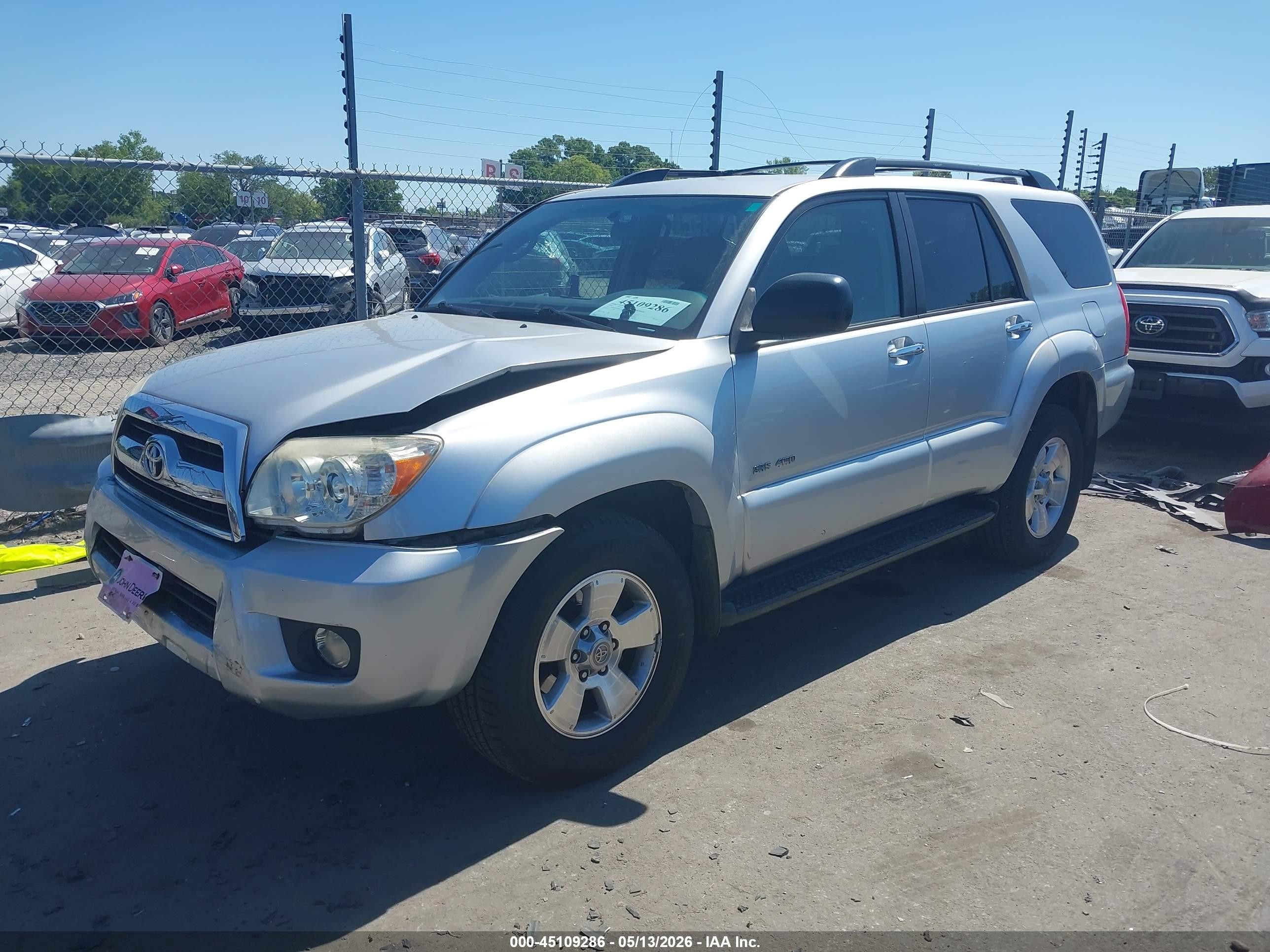 2006 Toyota 4runner Sr5 Серебряный vin: JTEBU14RX60083789