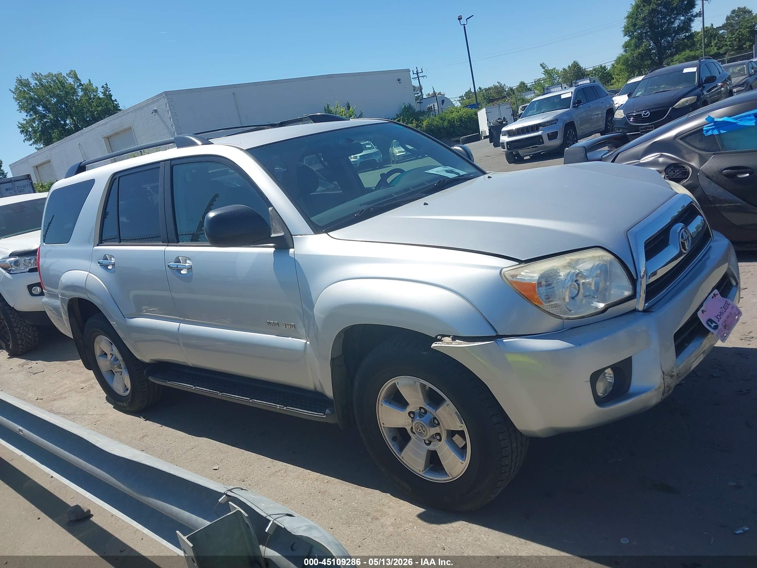 2006 Toyota 4runner Sr5 Серебряный vin: JTEBU14RX60083789