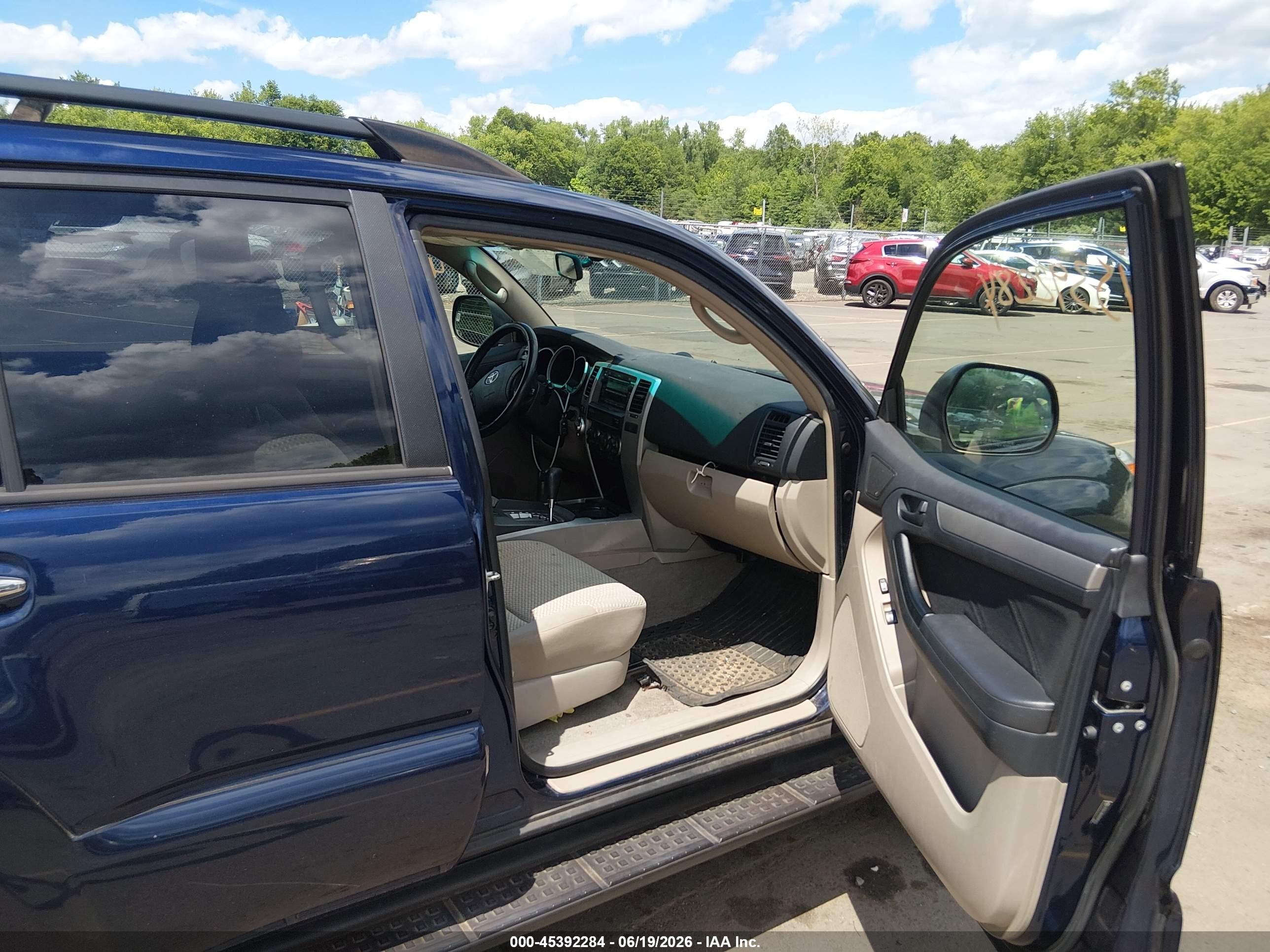 2006 Toyota 4runner Sr5 Синий vin: JTEBU14RX60085963
