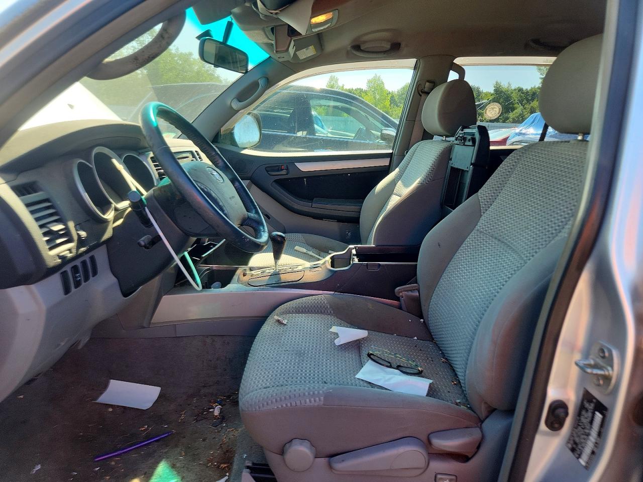 2006 Toyota 4runner Sr5 Silver vin: JTEBU14RX60086689