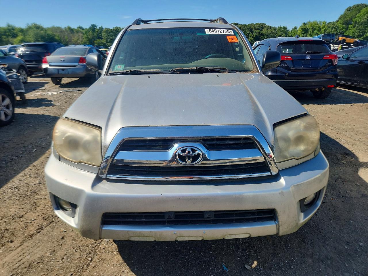2006 Toyota 4runner Sr5 Silver vin: JTEBU14RX60086689
