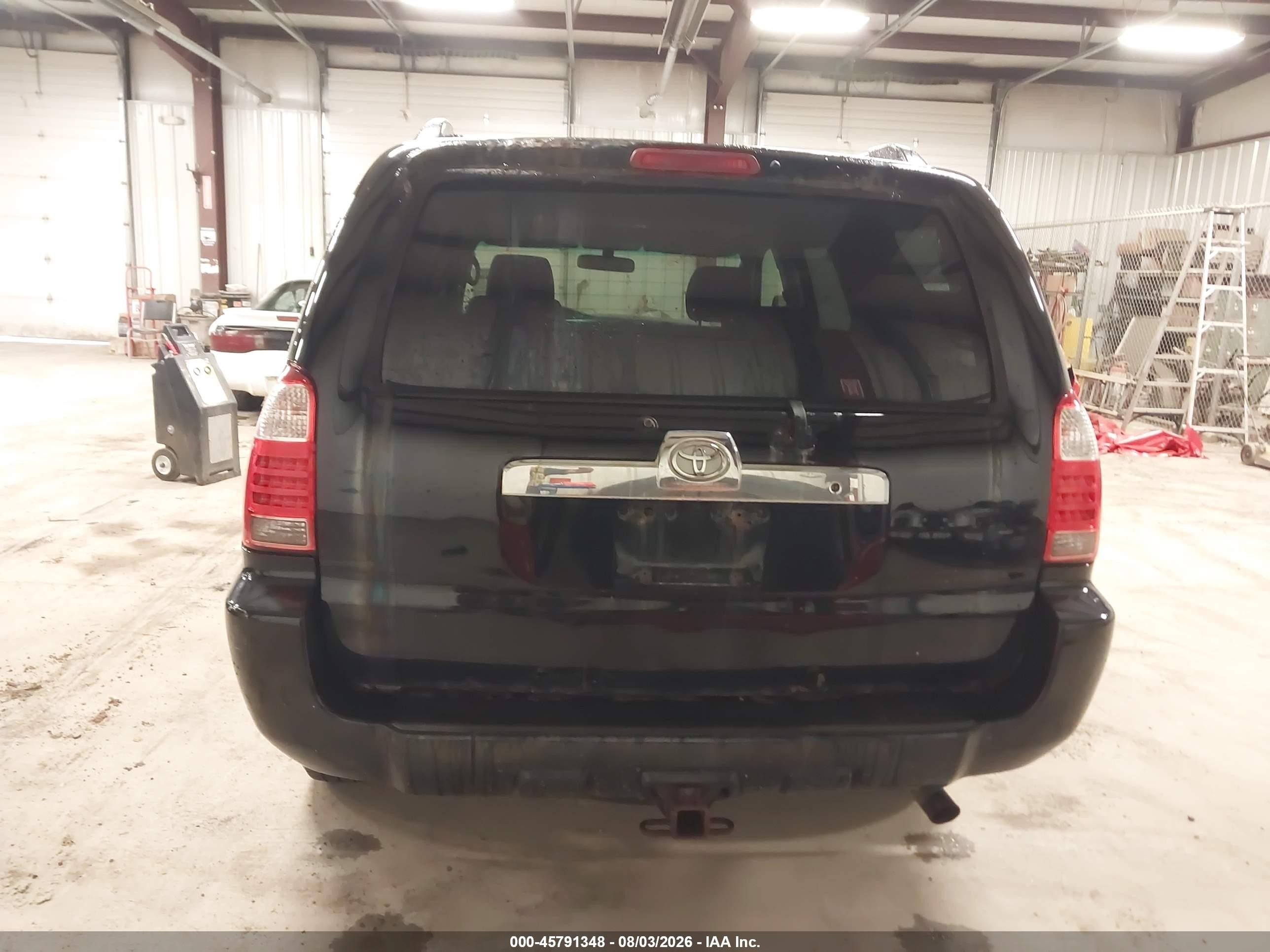 2006 Toyota 4runner Sr5 V6 Black vin: JTEBU14RX60100106