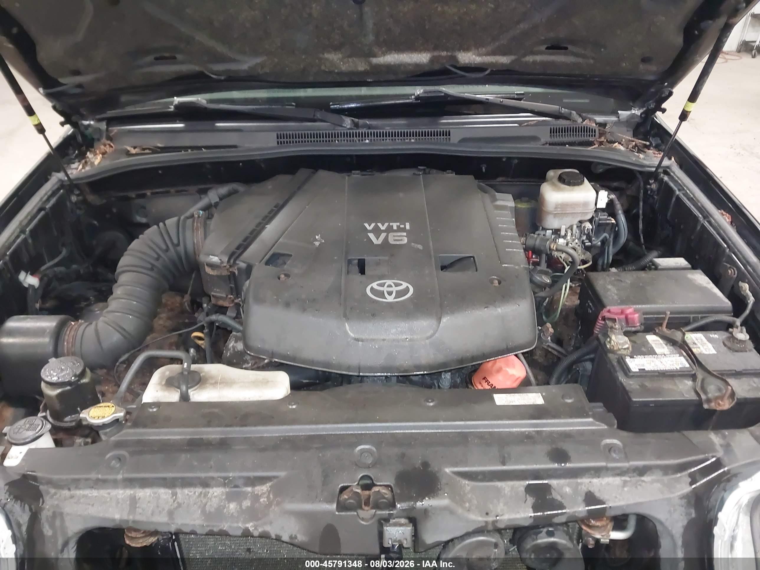 2006 Toyota 4runner Sr5 V6 Black vin: JTEBU14RX60100106