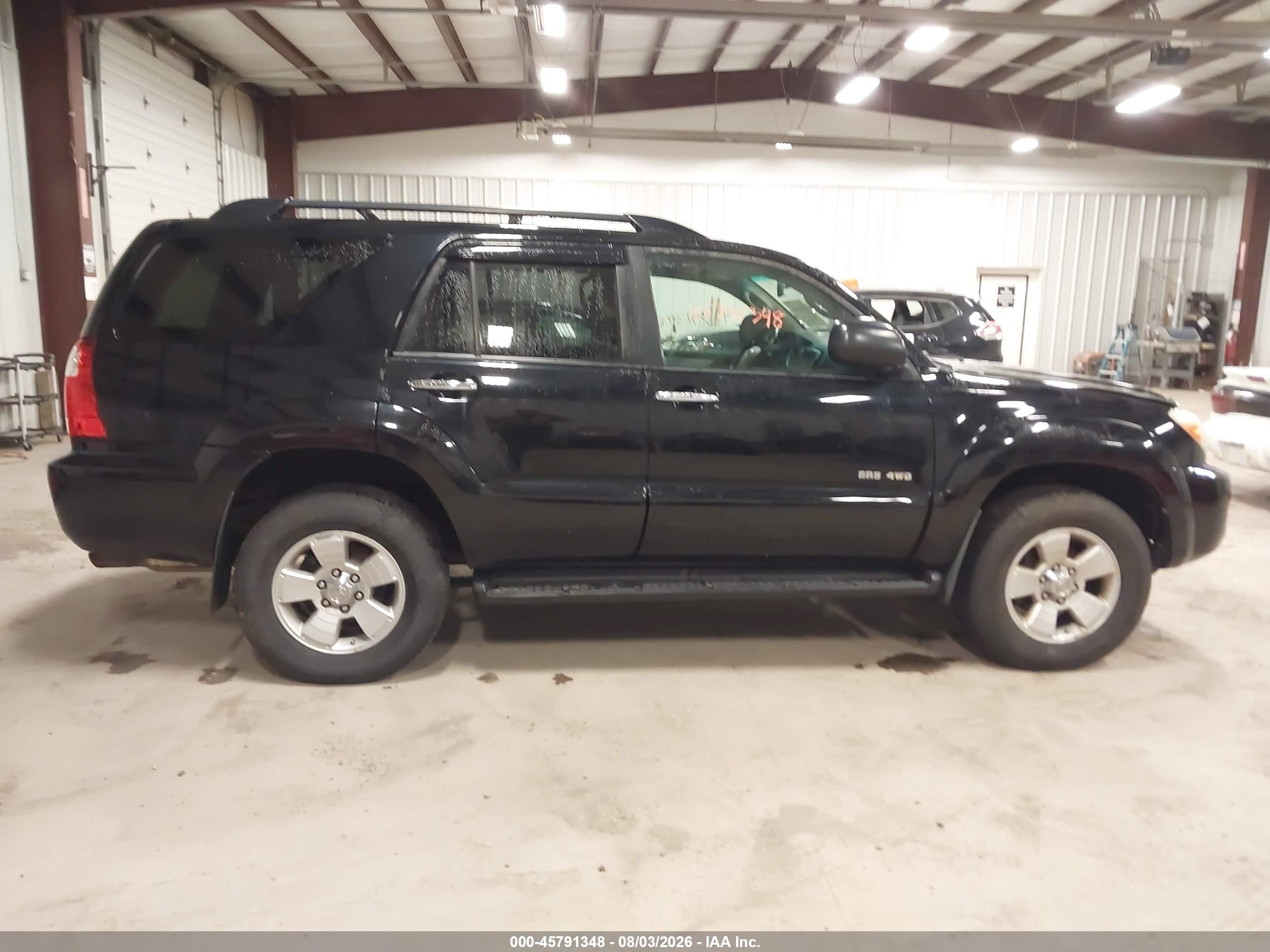 2006 Toyota 4runner Sr5 V6 Black vin: JTEBU14RX60100106