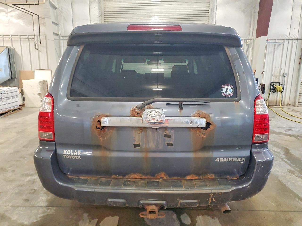 2007 Toyota 4runner Sr5 Gray vin: JTEBU14RX70110703