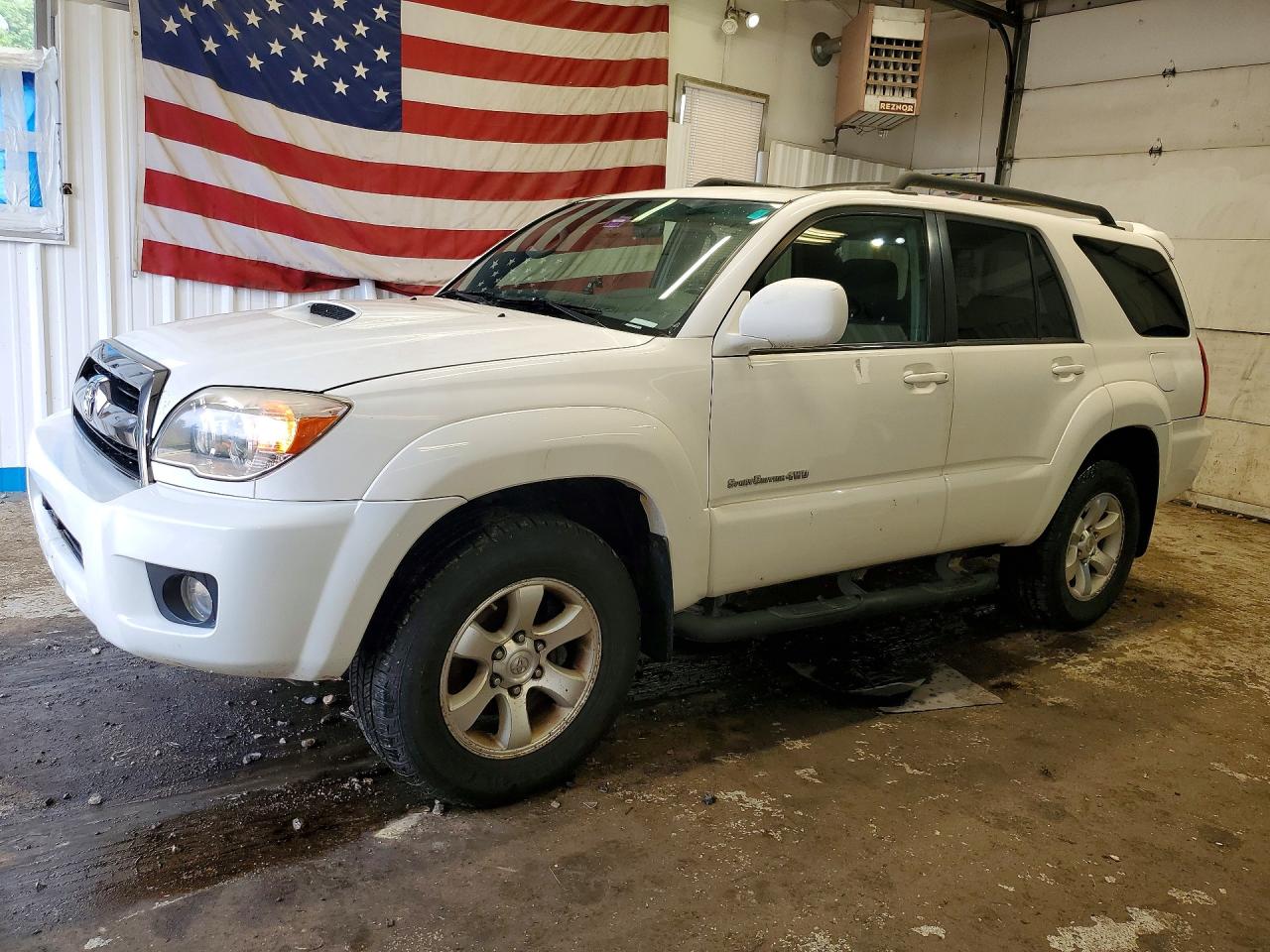 2007 Toyota 4runner Sport Edition White vin: JTEBU14RX70124942