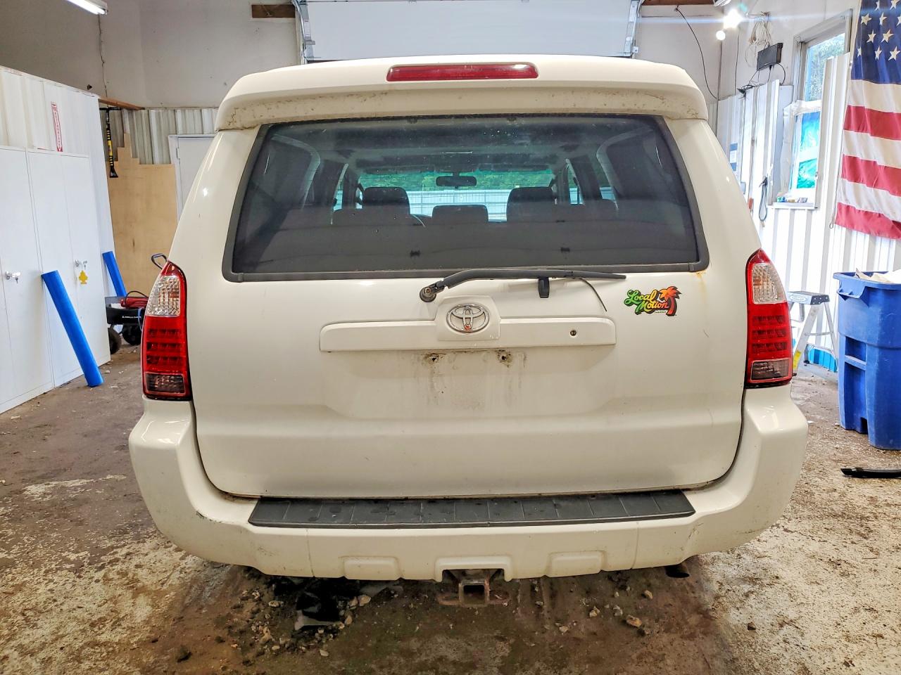 2007 Toyota 4runner Sport Edition White vin: JTEBU14RX70124942
