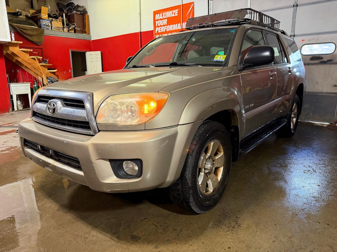2007 Toyota 4runner Sr5 Gold vin: JTEBU14RX78092642