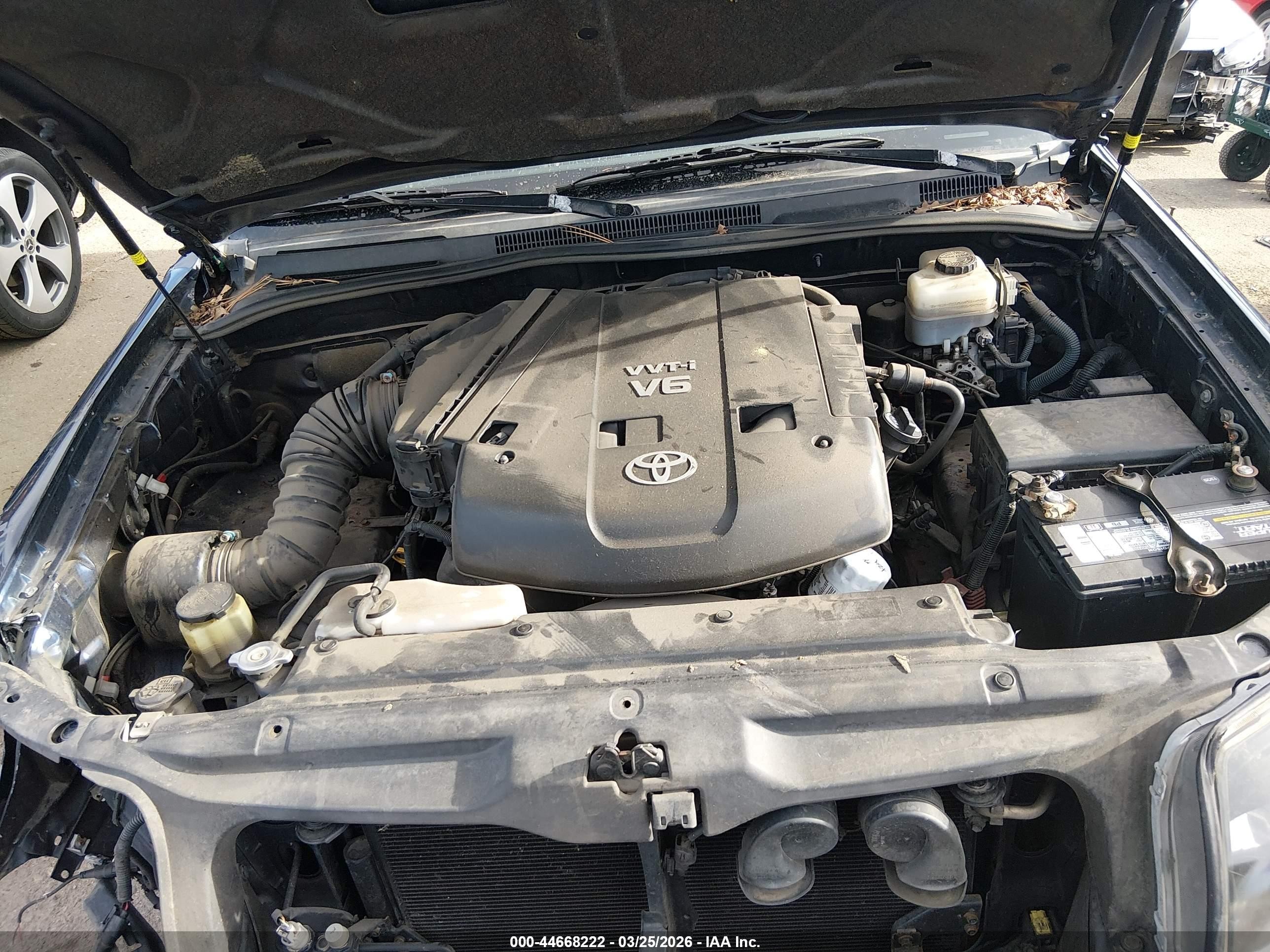 2007 Toyota 4runner Sr5 V6 Dark Blue vin: JTEBU14RX78098568