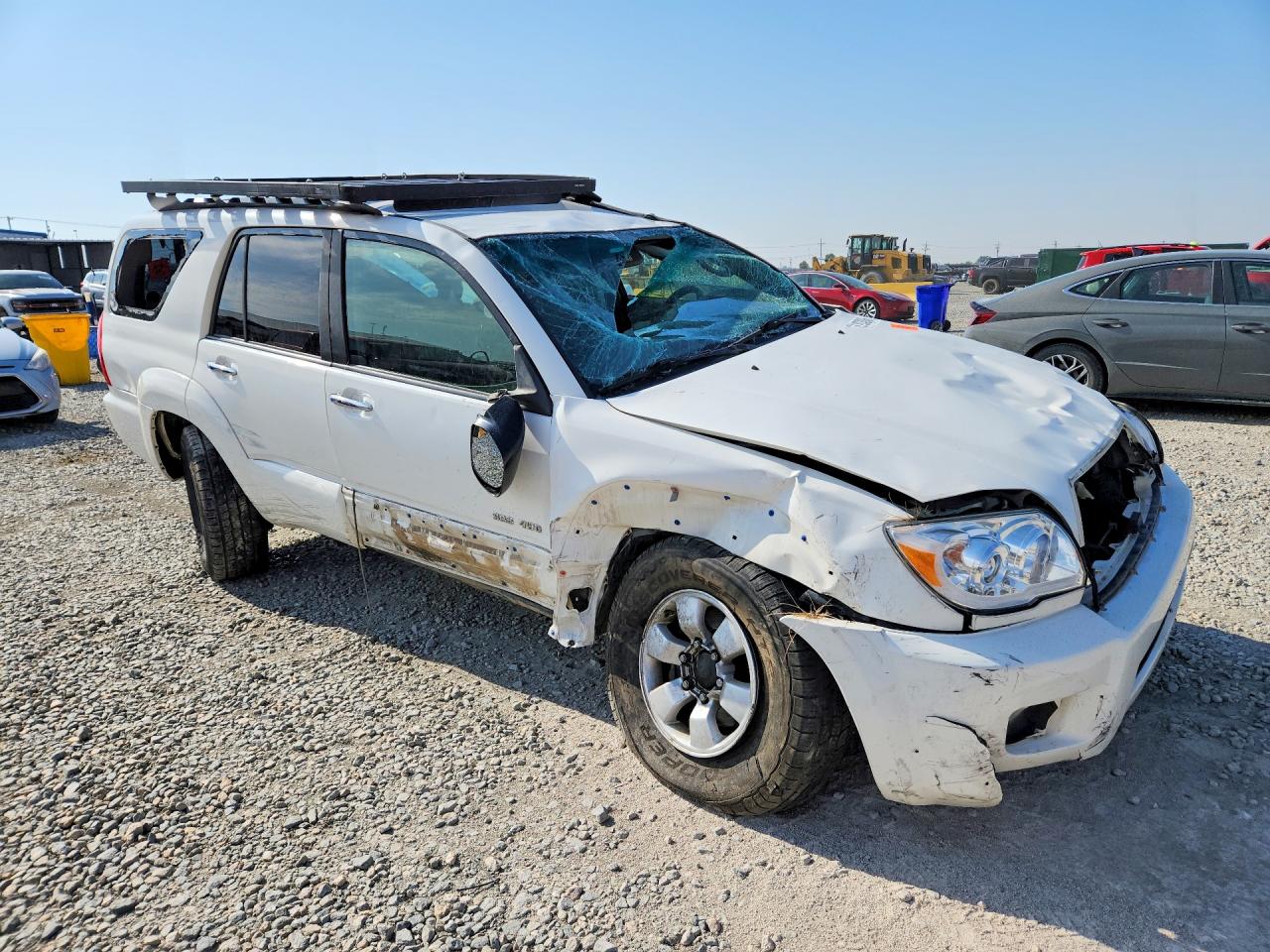 2008 Toyota 4runner Sr5 White vin: JTEBU14RX8K013944