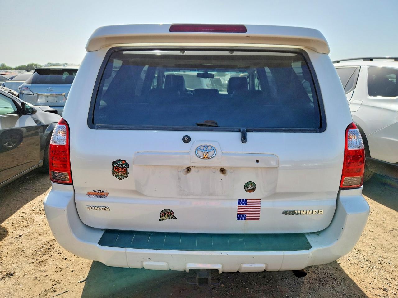 2008 Toyota 4runner Sport Edition White vin: JTEBU14RX8K022983
