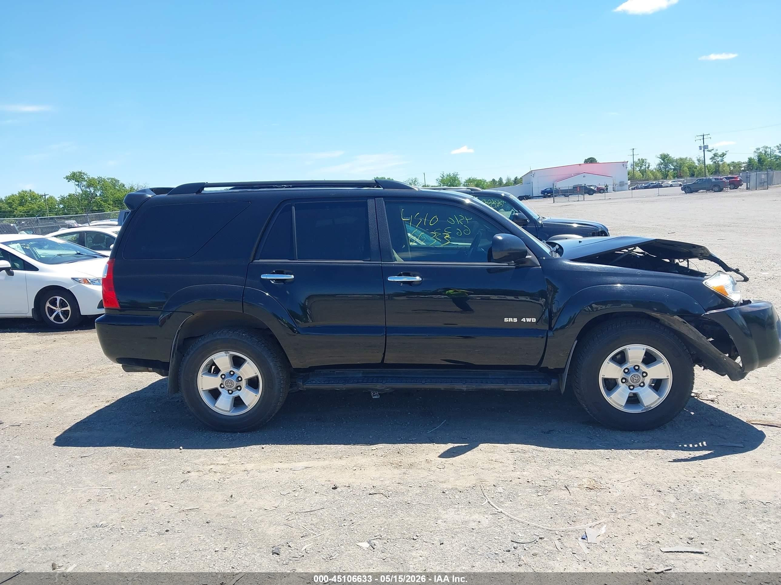 2009 Toyota 4runner Sr5 V6 Dark Blue vin: JTEBU14RX9K039381
