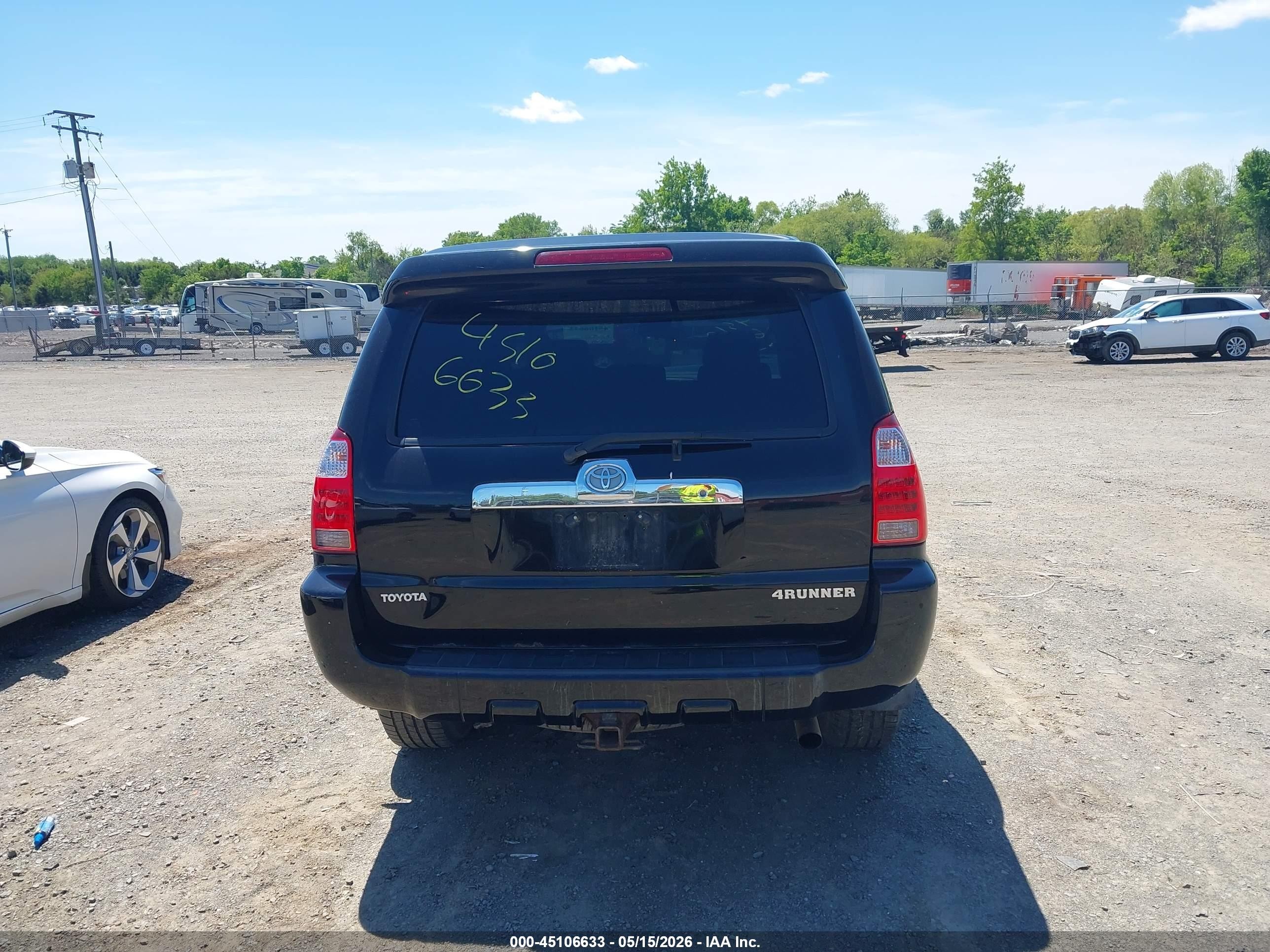 2009 Toyota 4runner Sr5 V6 Dark Blue vin: JTEBU14RX9K039381