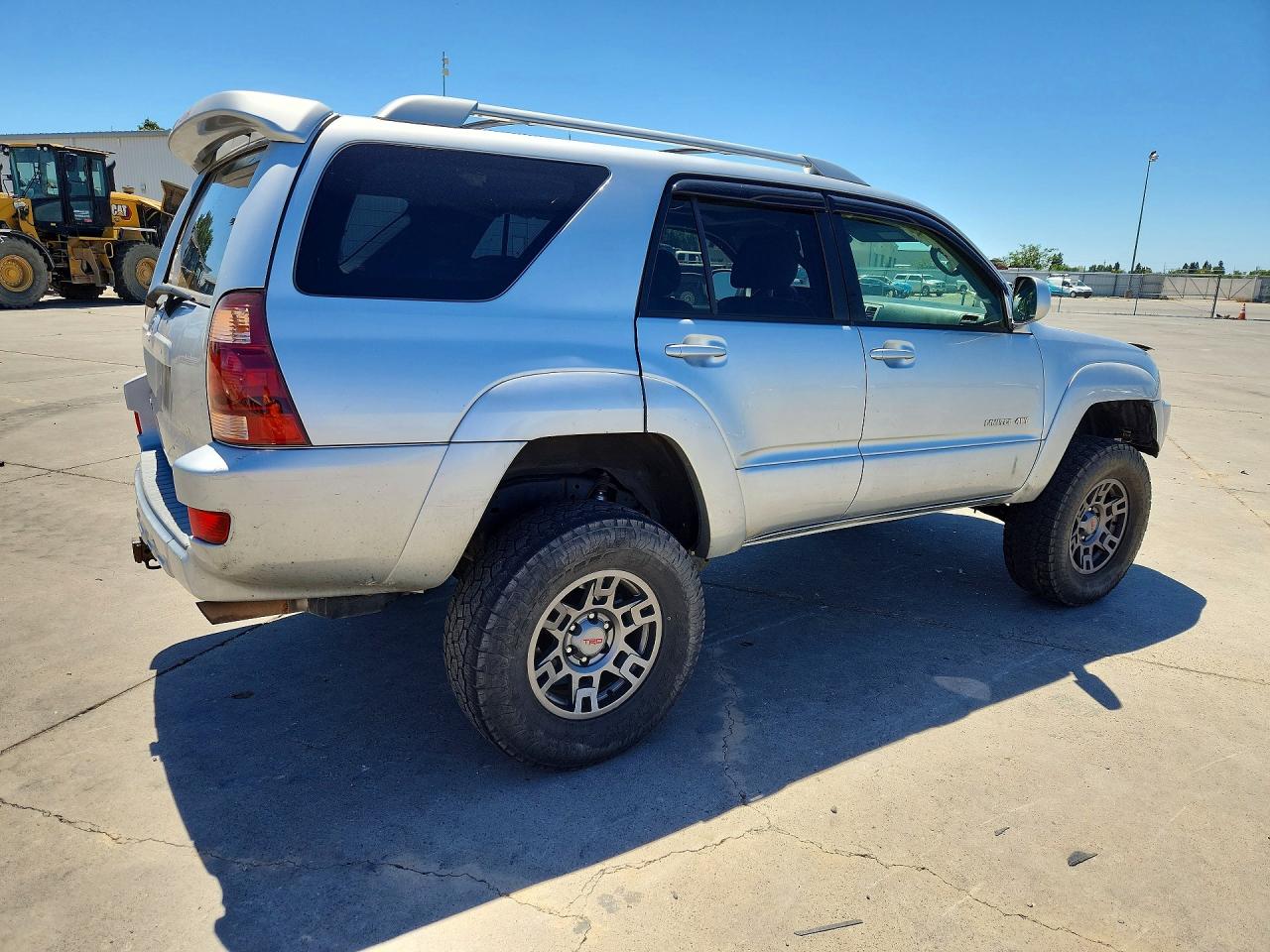 2004 Toyota 4runner Limited Серебряный vin: JTEBU17R040050356