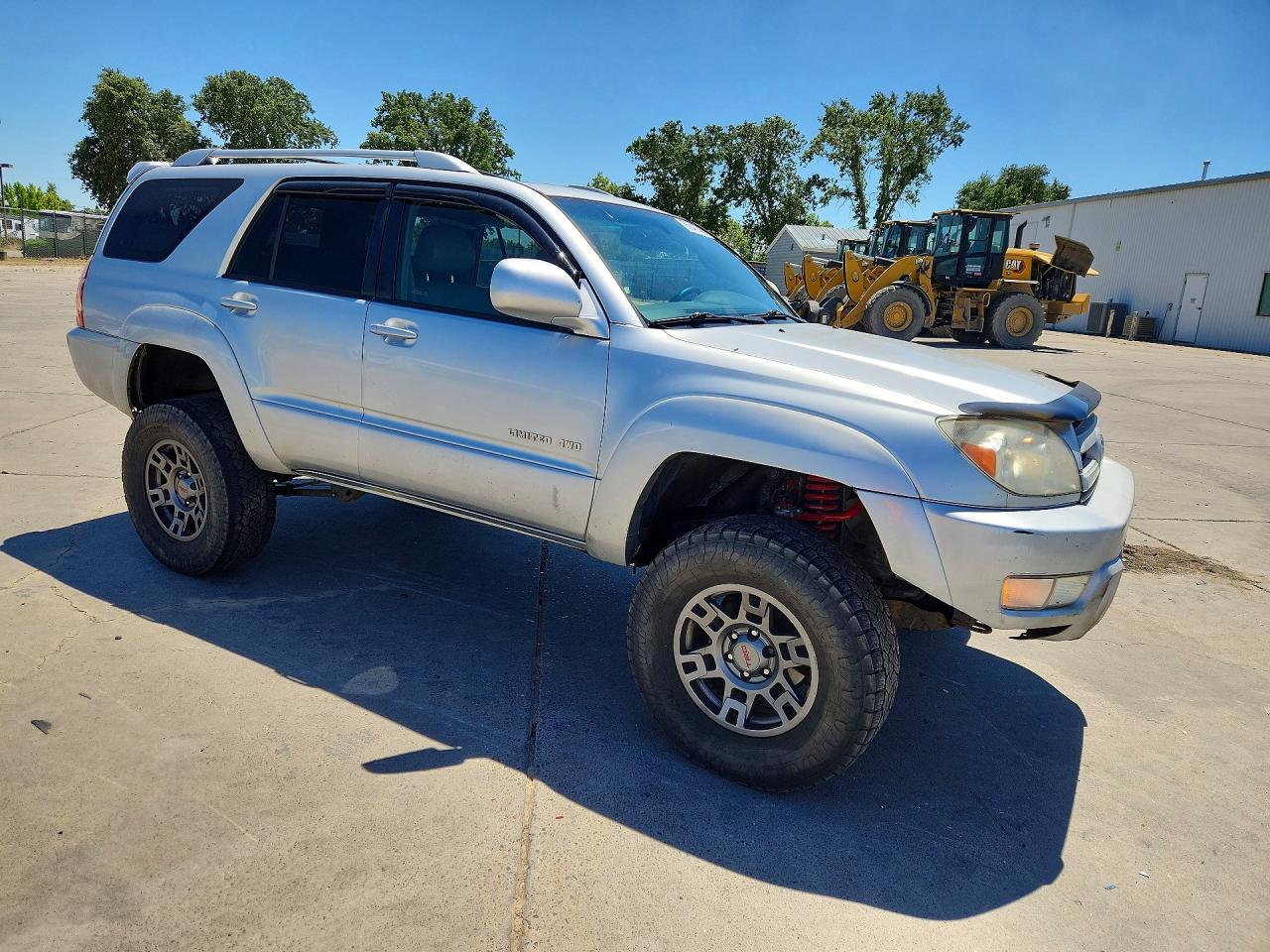 2004 Toyota 4runner Limited Серебряный vin: JTEBU17R040050356