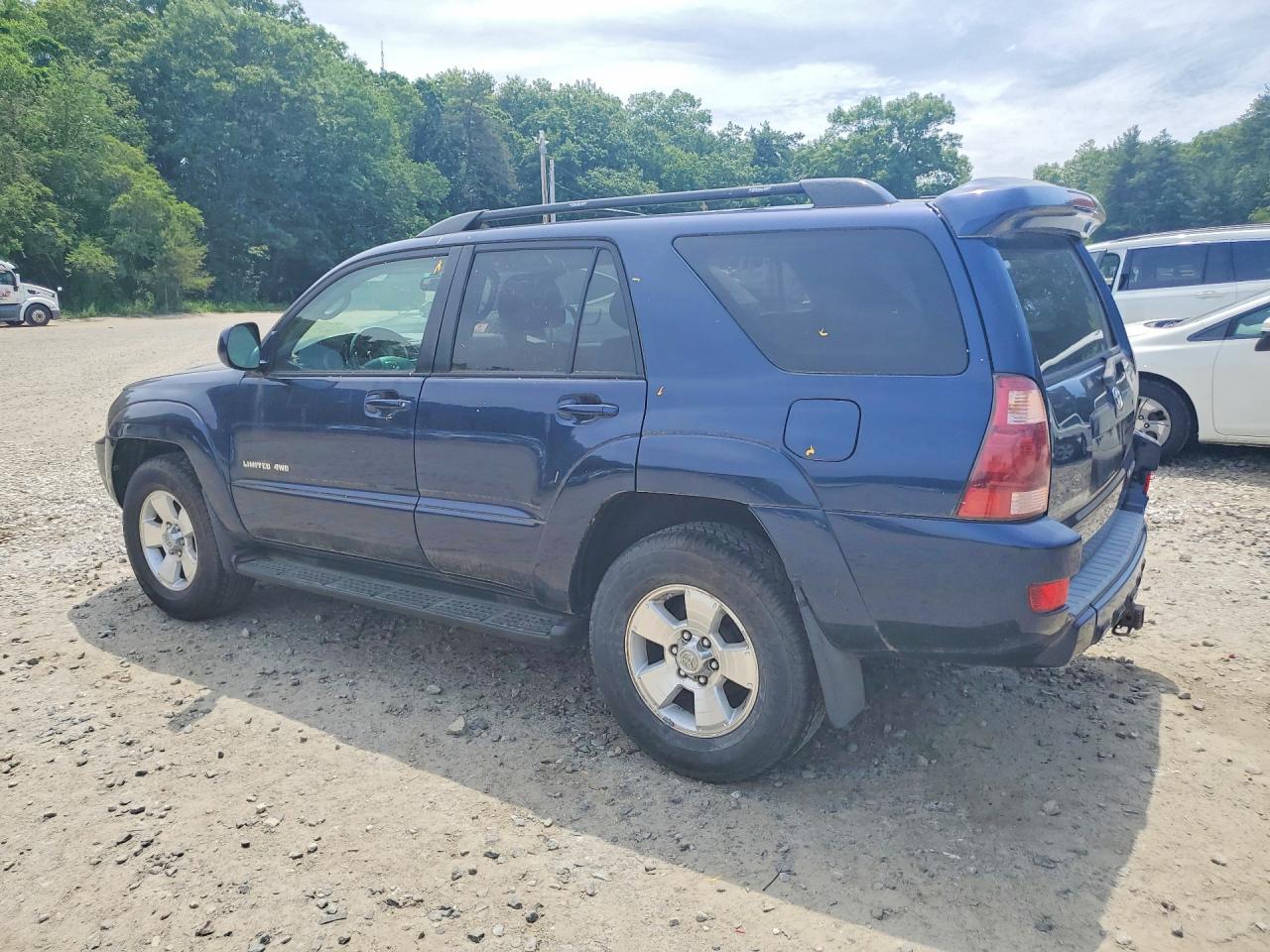 2005 Toyota 4runner Limited Blue vin: JTEBU17R058039134