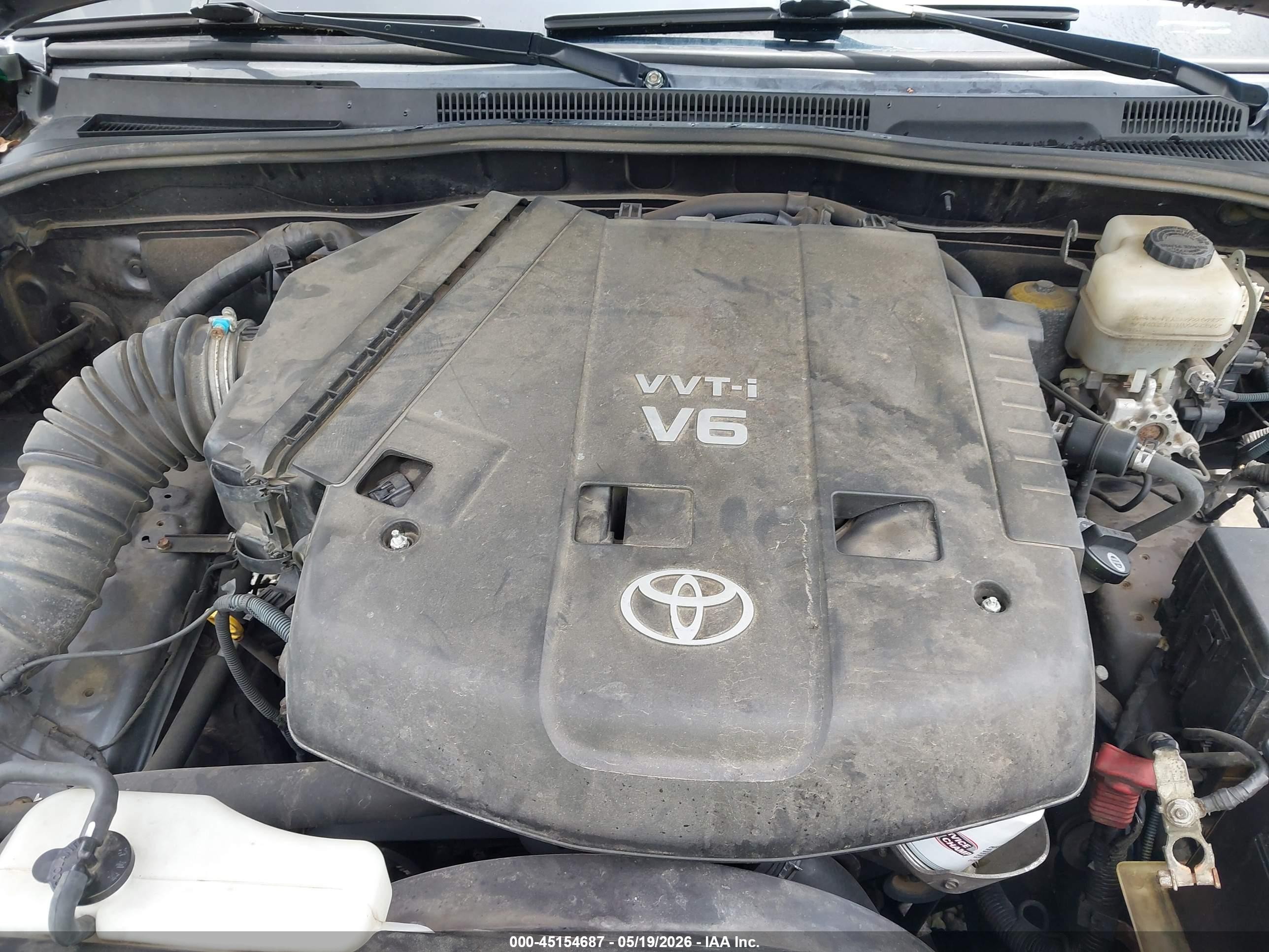 2007 Toyota 4runner Limited V6 Silver vin: JTEBU17R078094430