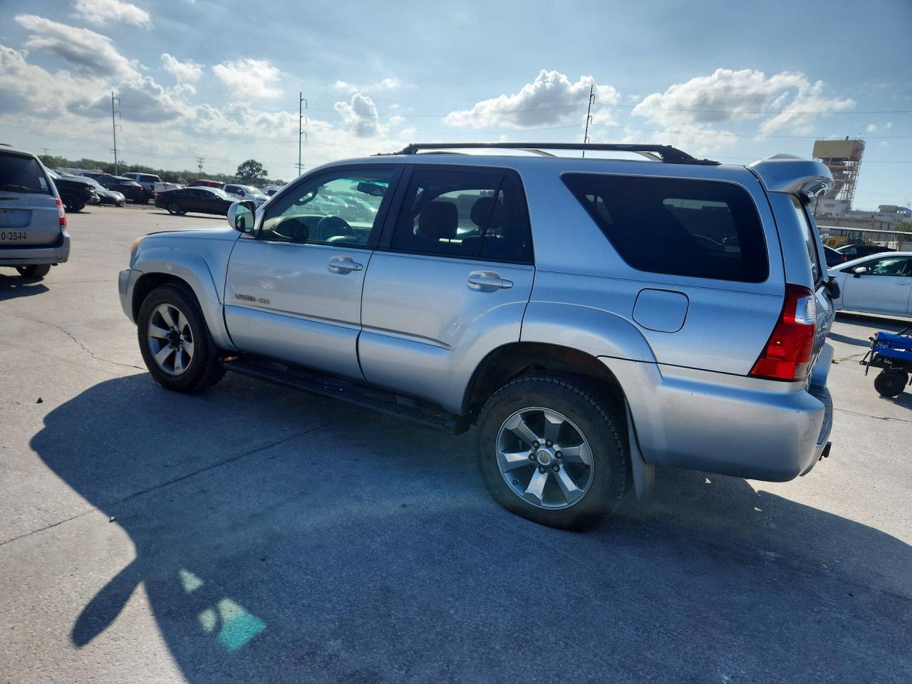2008 Toyota 4runner Limited Silver vin: JTEBU17R08K032126