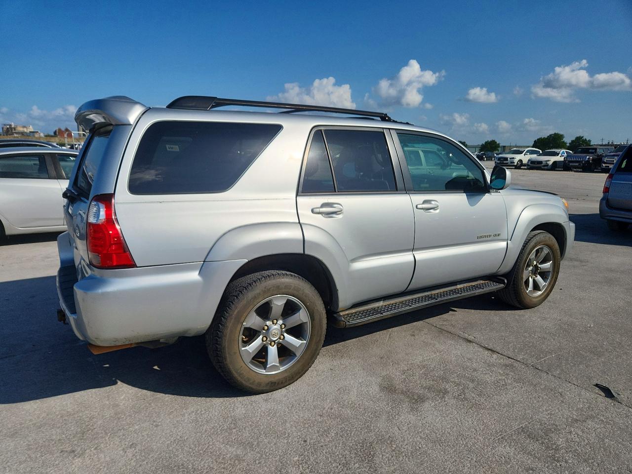 2008 Toyota 4runner Limited Silver vin: JTEBU17R08K032126