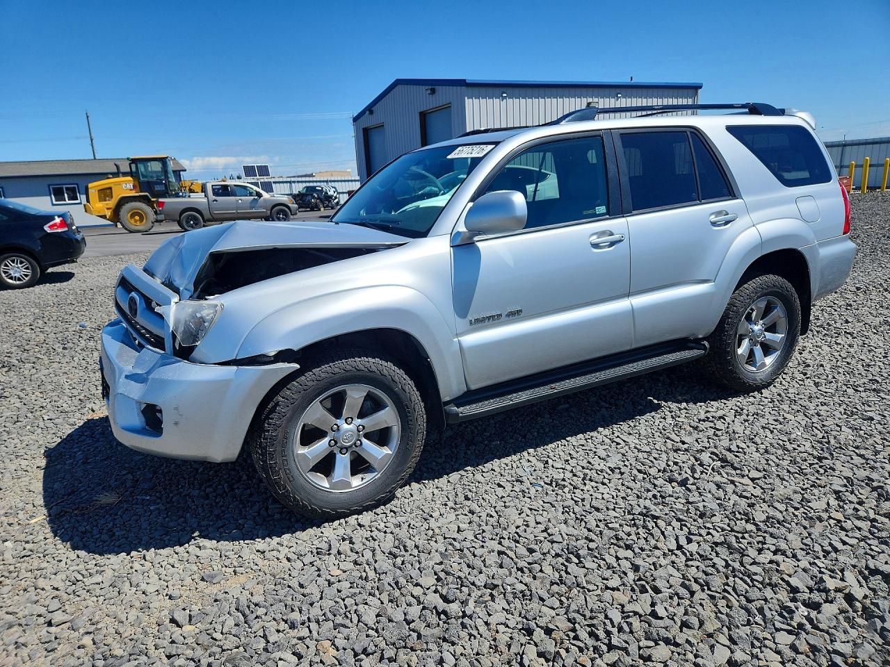 2009 Toyota 4runner Limited Silver vin: JTEBU17R09K041345