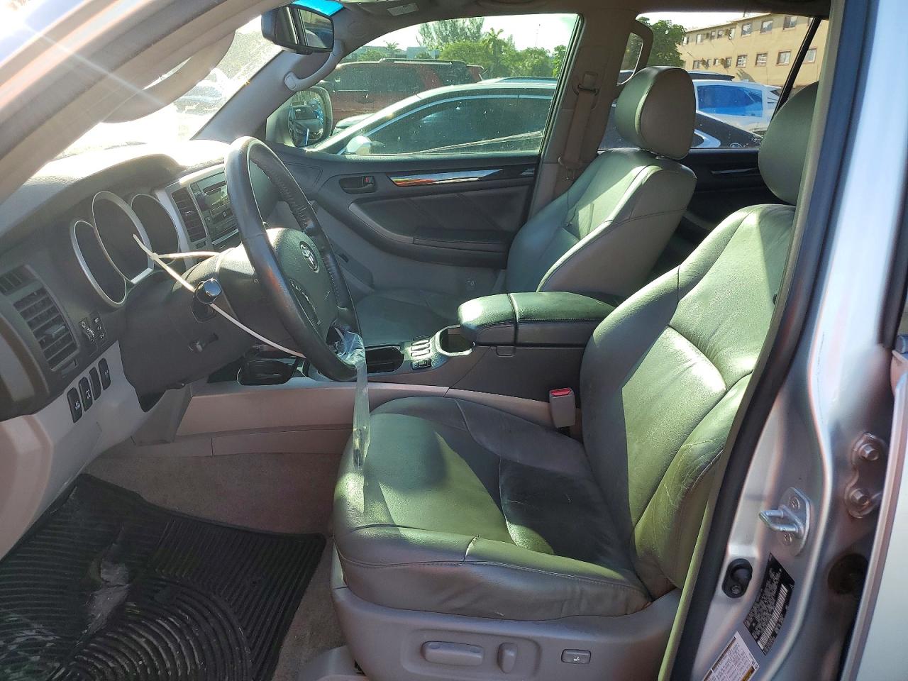 2007 Toyota 4runner Limited Silver vin: JTEBU17R170108978
