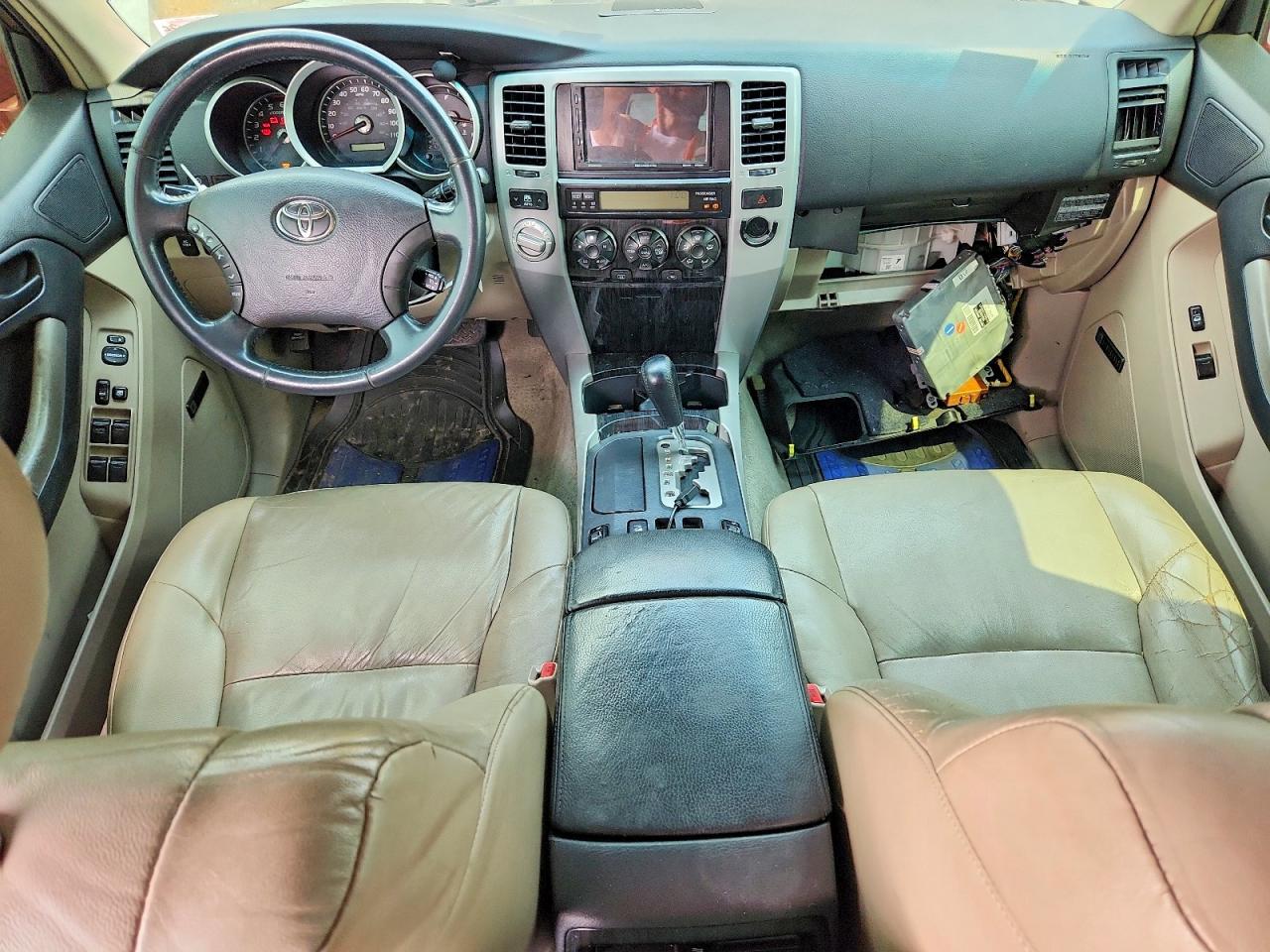 2007 Toyota 4runner Limited Burgundy vin: JTEBU17R178104348