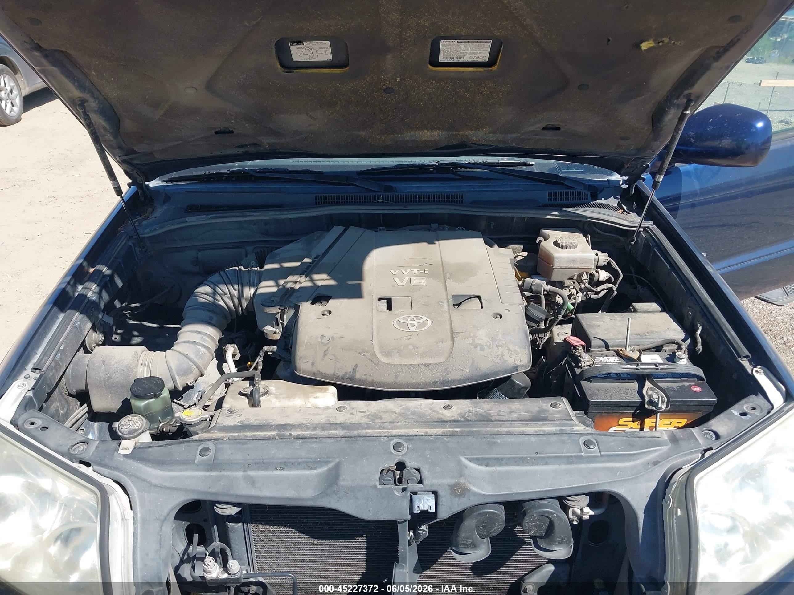 2003 Toyota 4runner Limited V6 Синий vin: JTEBU17R238006987