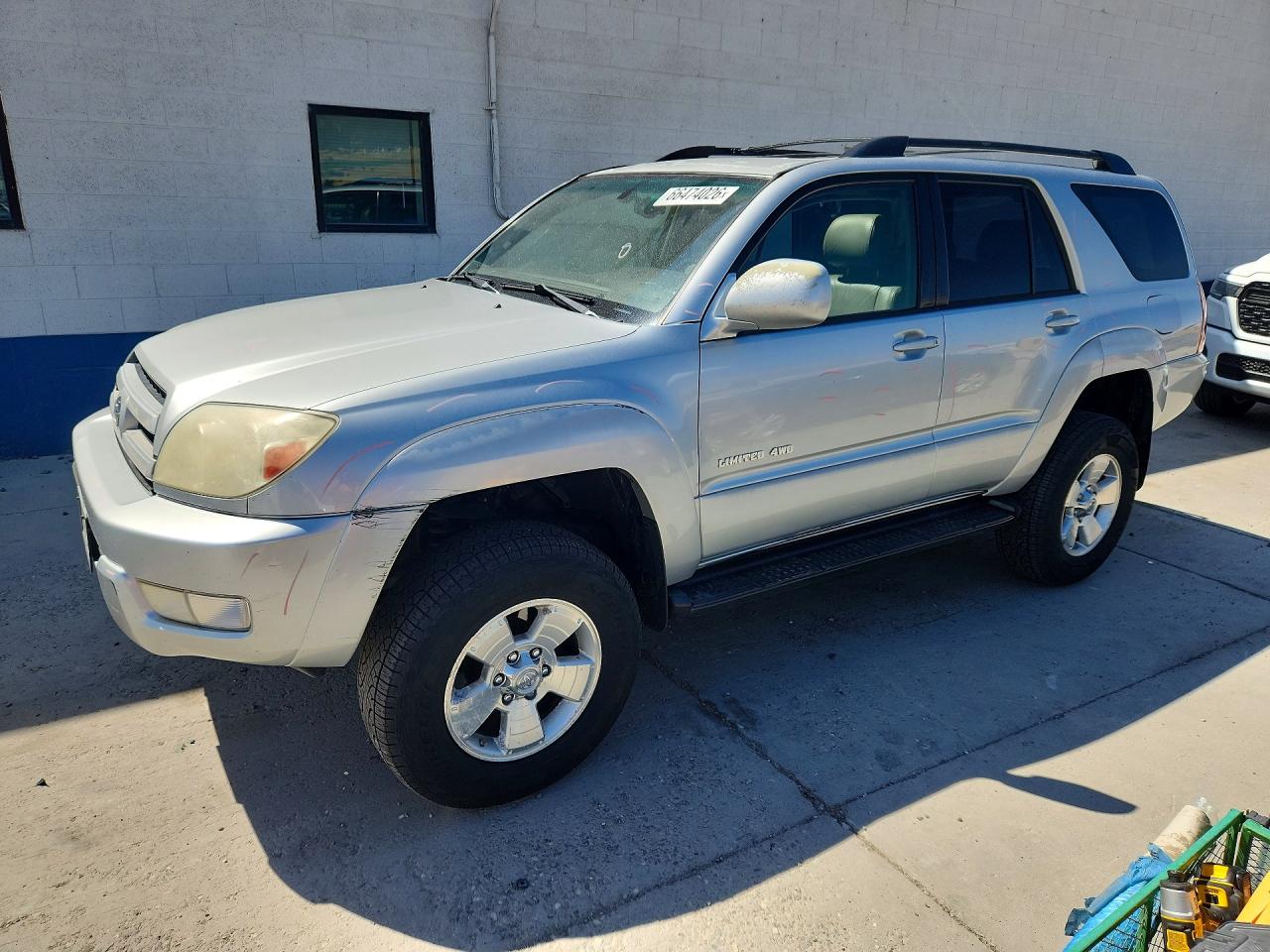 2005 Toyota 4runner Limited Silver vin: JTEBU17R250062364