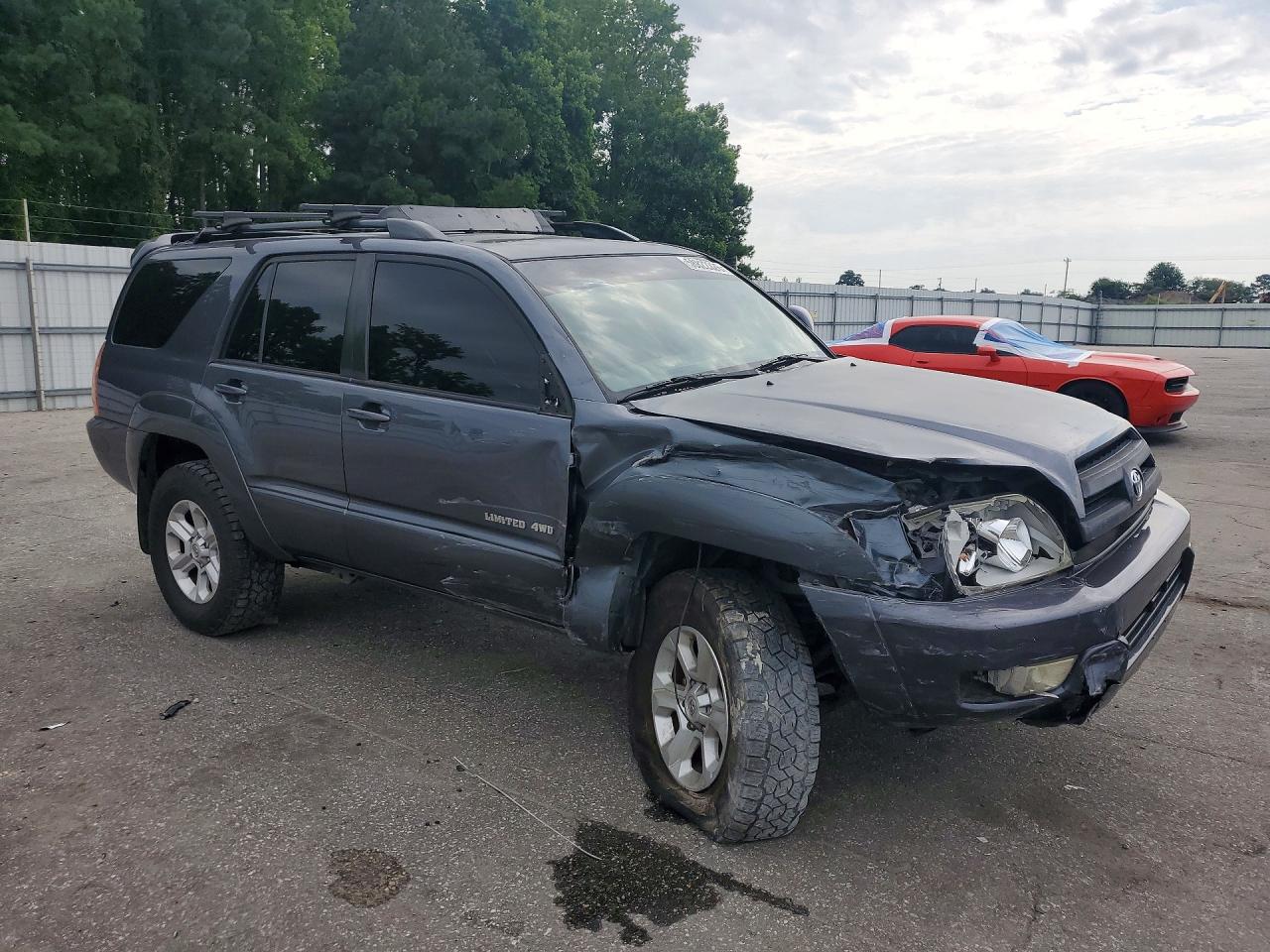 2005 Toyota 4runner Limited Серый vin: JTEBU17R258049275