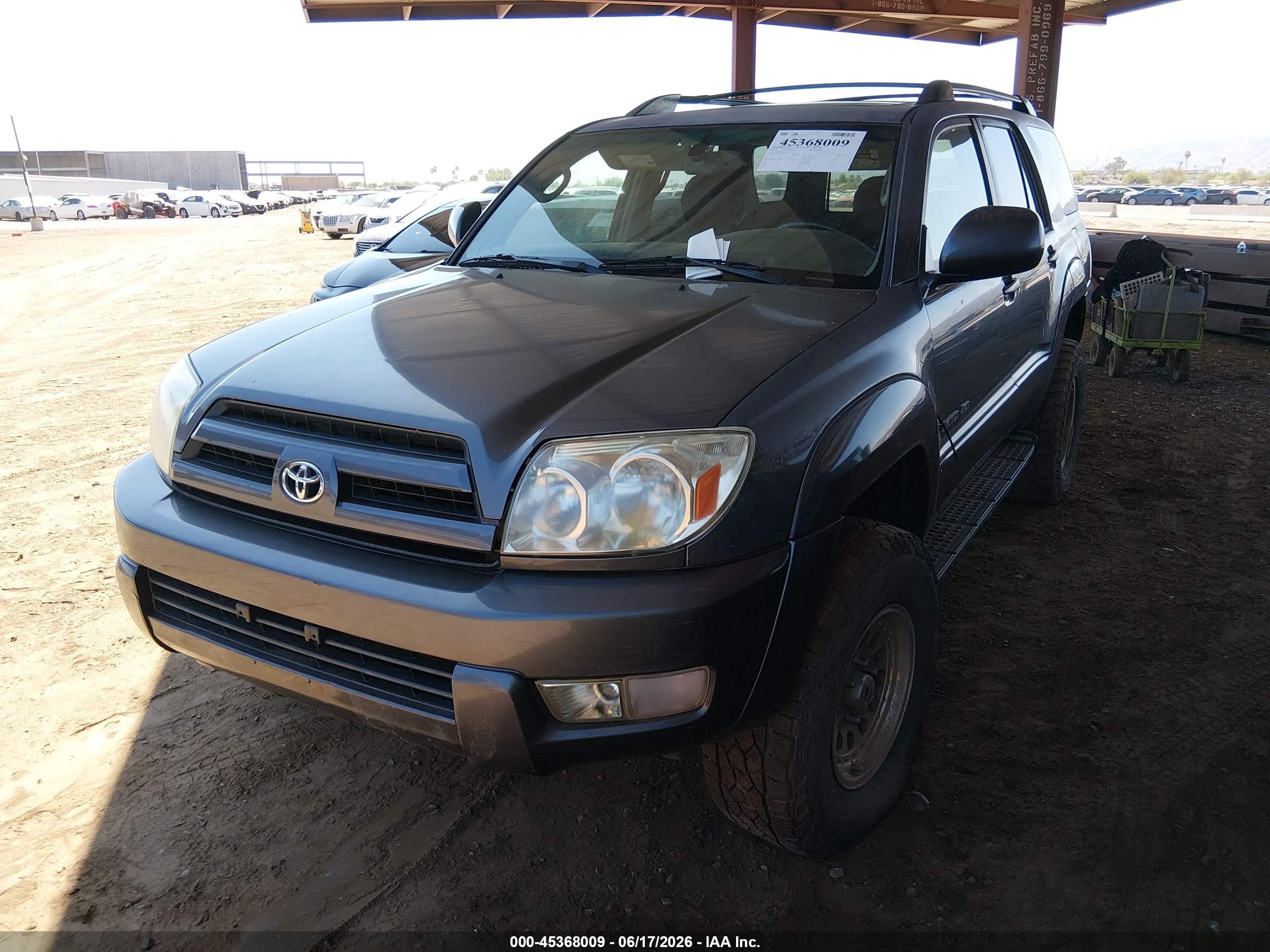 2005 Toyota 4runner Limited V6 Blue vin: JTEBU17R350055861
