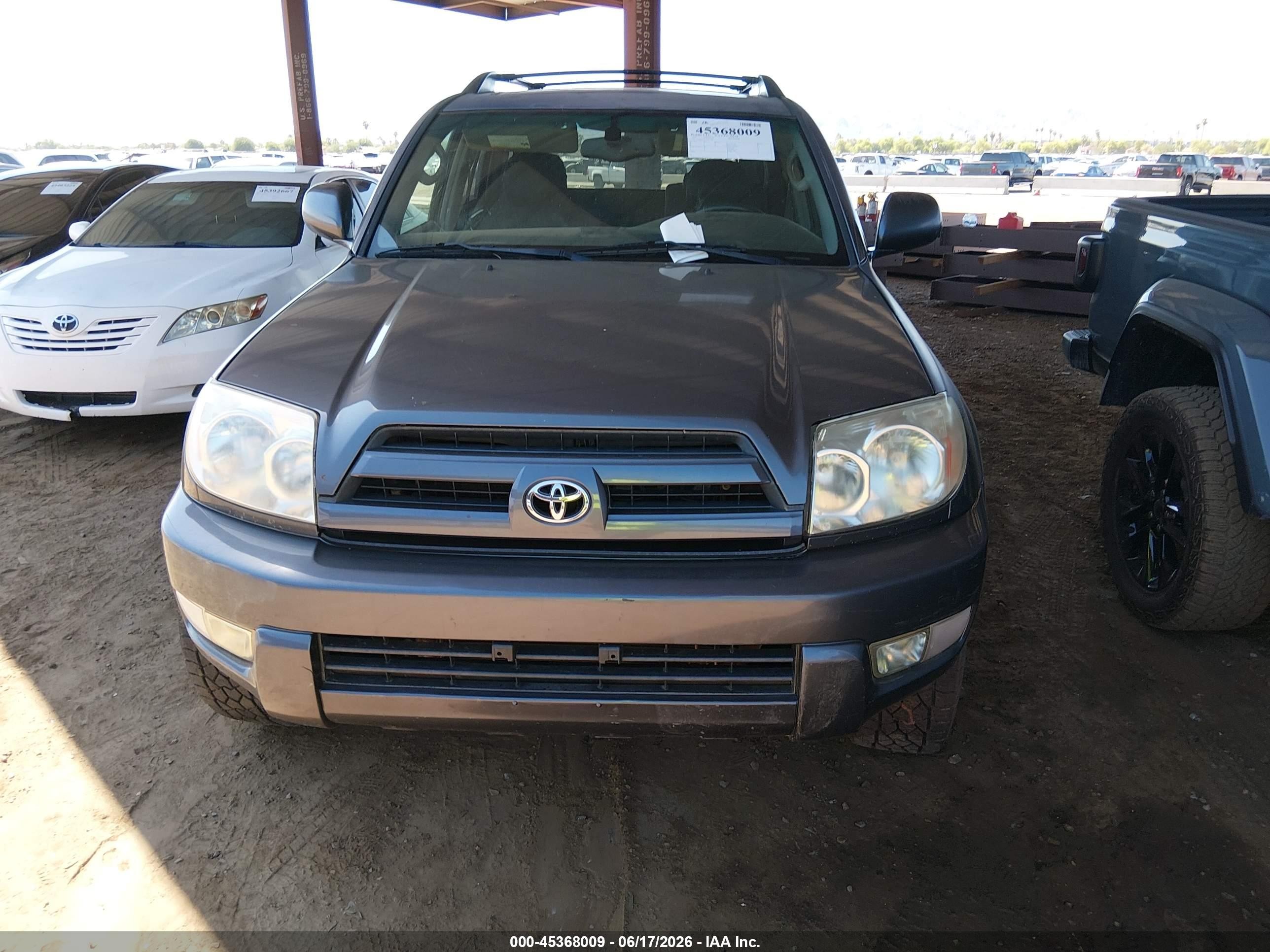 2005 Toyota 4runner Limited V6 Blue vin: JTEBU17R350055861