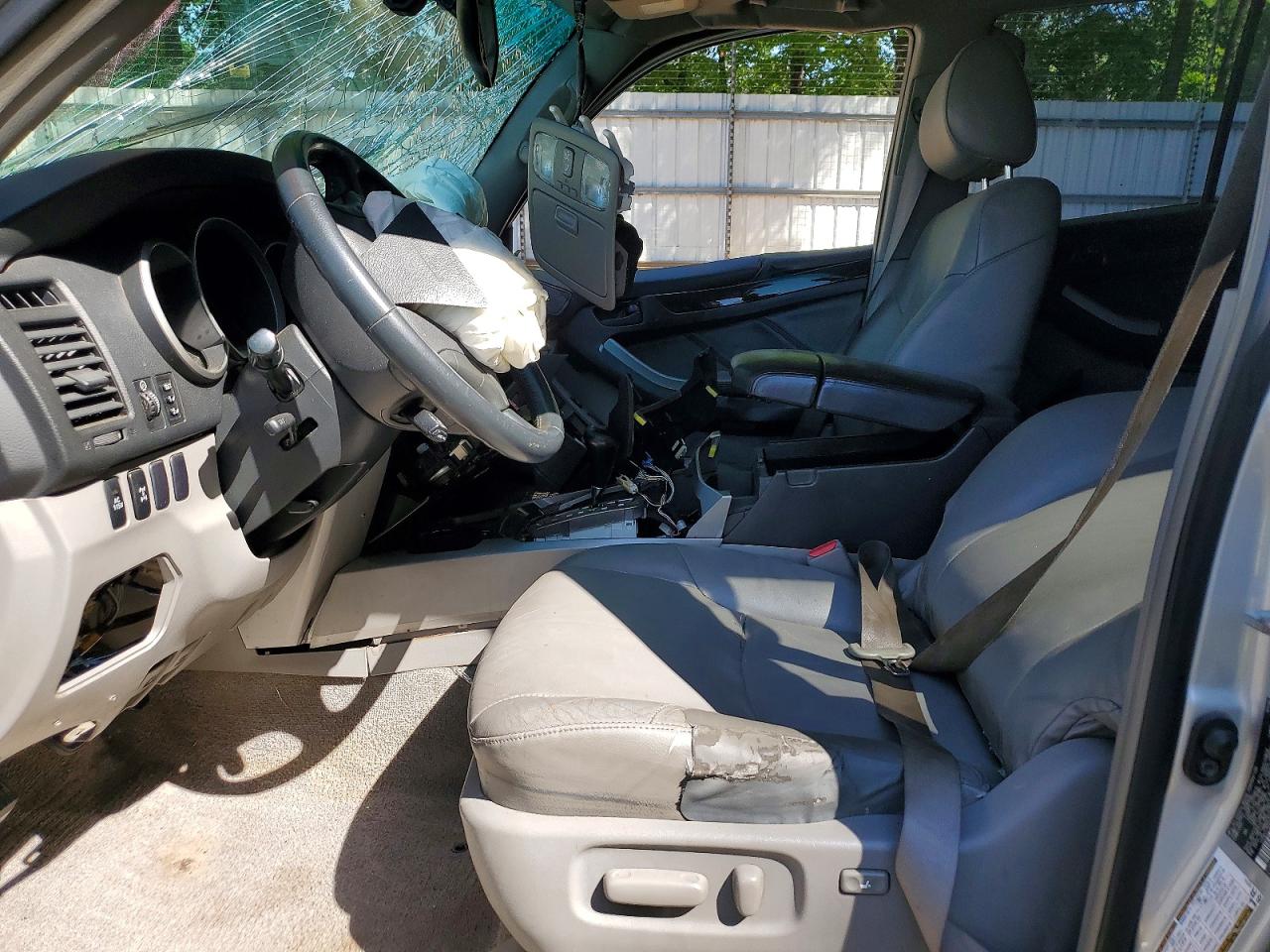 2006 Toyota 4runner Limited Silver vin: JTEBU17R360103845