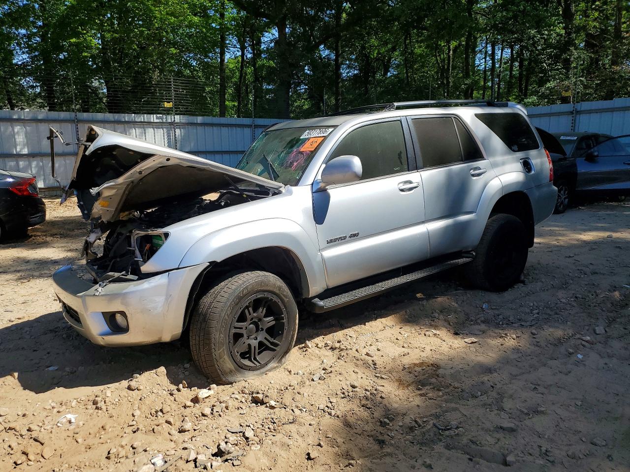 2006 Toyota 4runner Limited Silver vin: JTEBU17R360103845