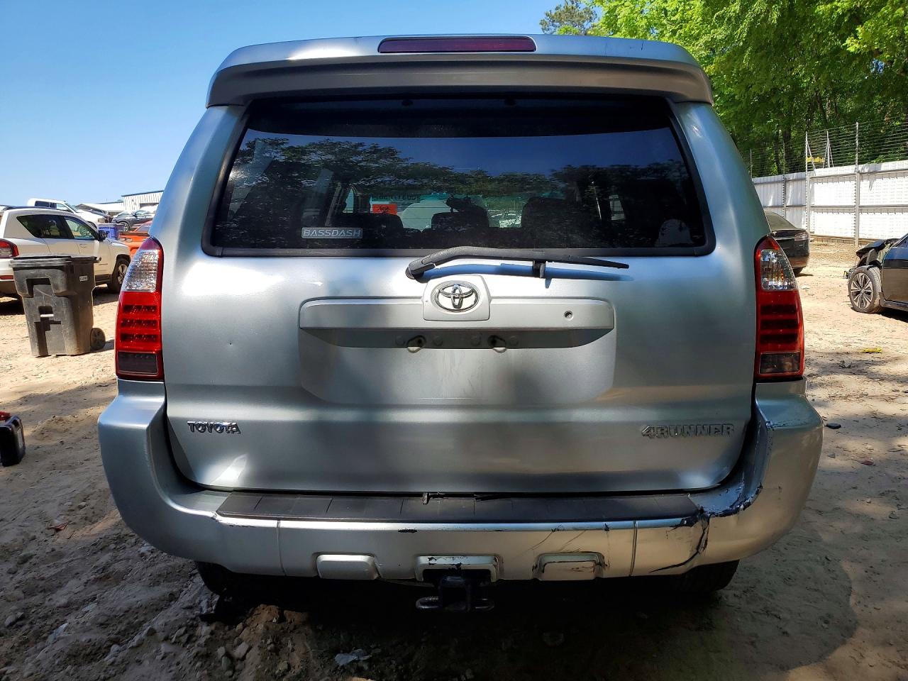2006 Toyota 4runner Limited Silver vin: JTEBU17R360103845