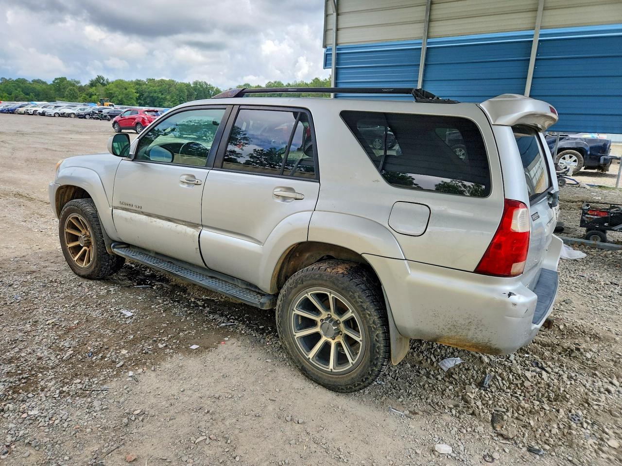 2007 Toyota 4runner Limited Серебряный vin: JTEBU17R370107539
