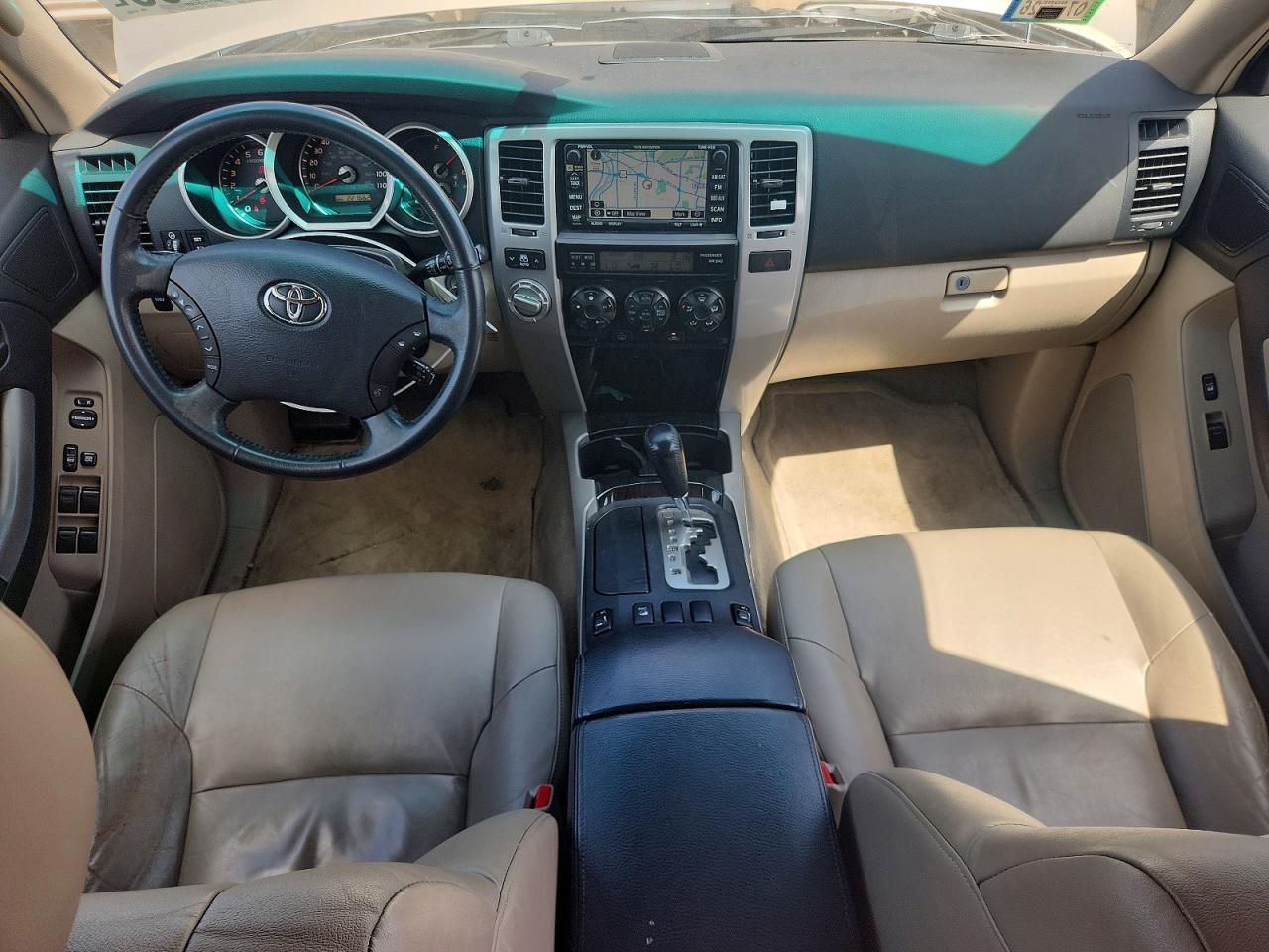 2007 Toyota 4runner Limited Beige vin: JTEBU17R370121909
