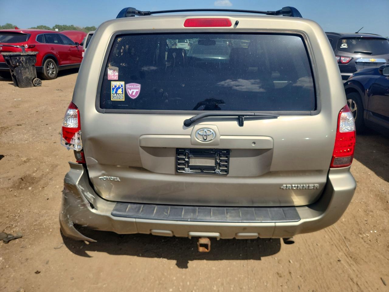 2007 Toyota 4runner Limited Beige vin: JTEBU17R370121909
