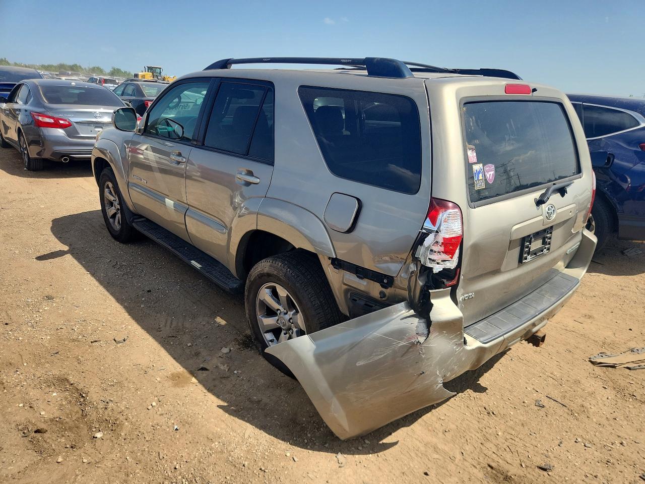 2007 Toyota 4runner Limited Beige vin: JTEBU17R370121909