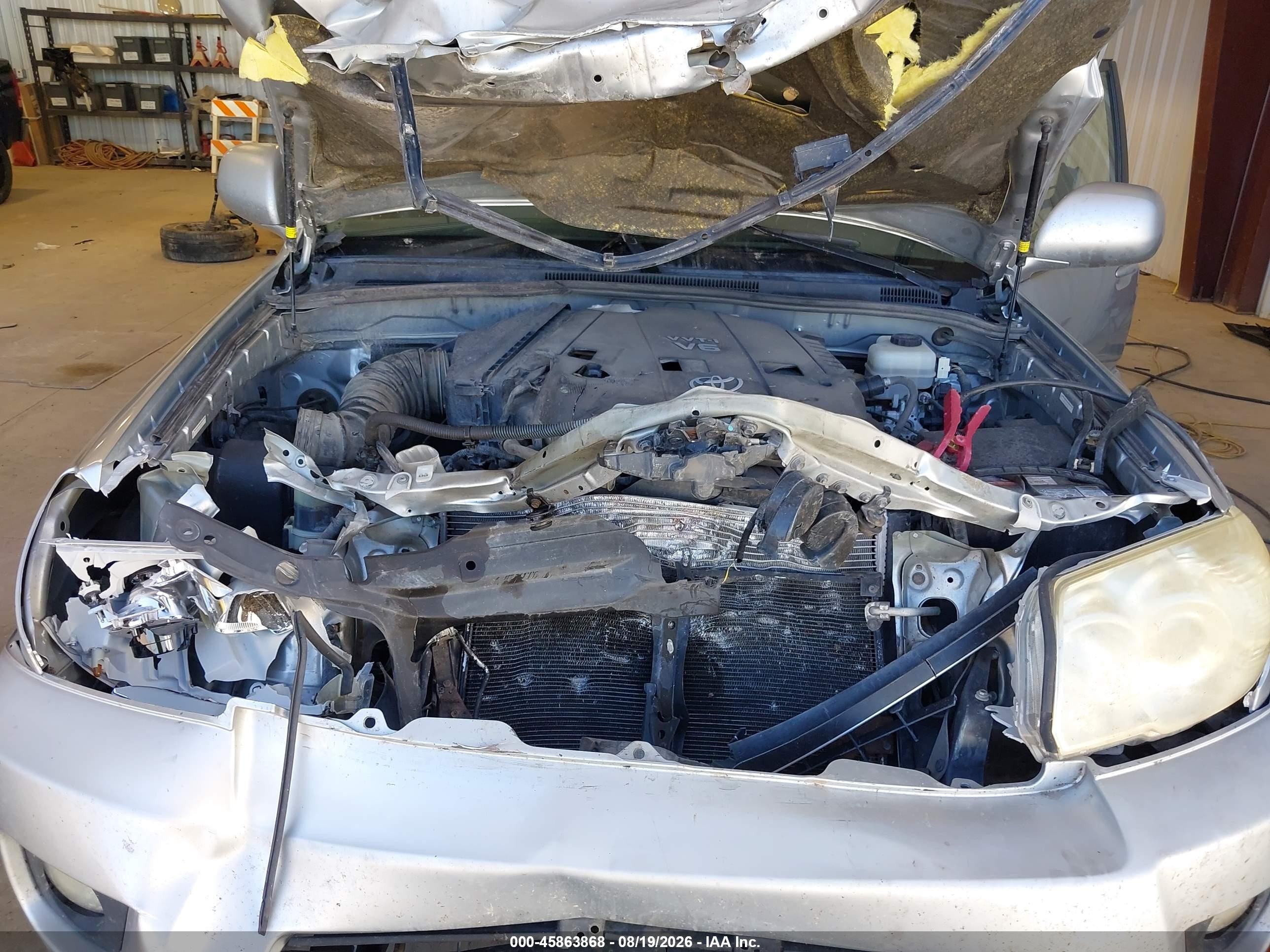 2008 Toyota 4runner Limited V6 Silver vin: JTEBU17R380132202
