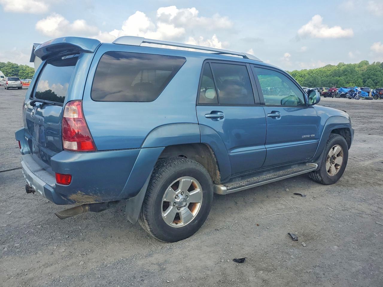 2003 Toyota 4runner Limited Blue vin: JTEBU17R430019450