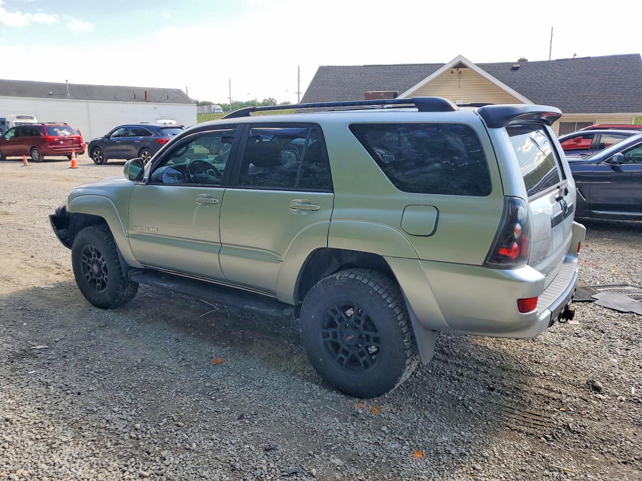 2005 Toyota 4runner Limited Silver vin: JTEBU17R458039072