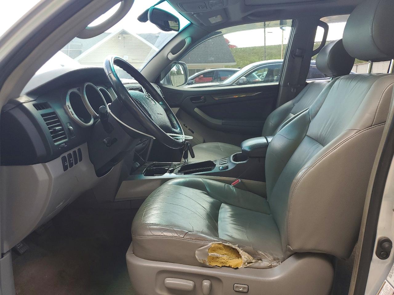 2005 Toyota 4runner Limited Silver vin: JTEBU17R458039072
