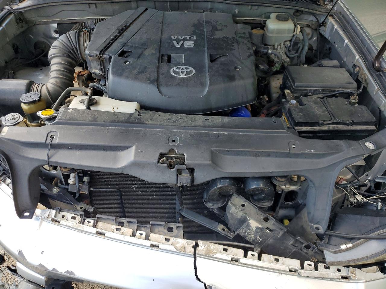 2005 Toyota 4runner Limited Silver vin: JTEBU17R458039072