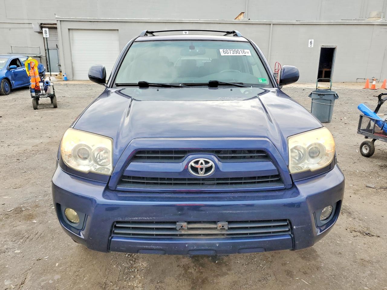 2008 Toyota 4runner Limited Синий vin: JTEBU17R480130359