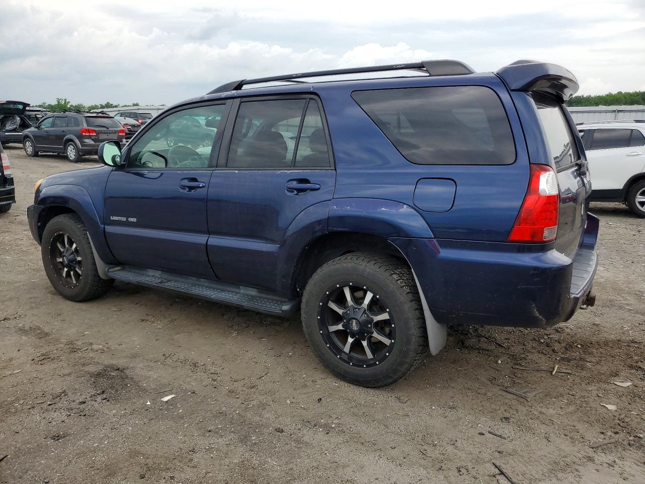 2008 Toyota 4runner Limited Синий vin: JTEBU17R480130359